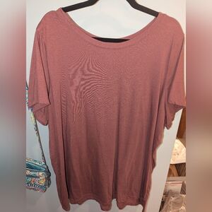 Torrid Mauve Short Sleeve Tee